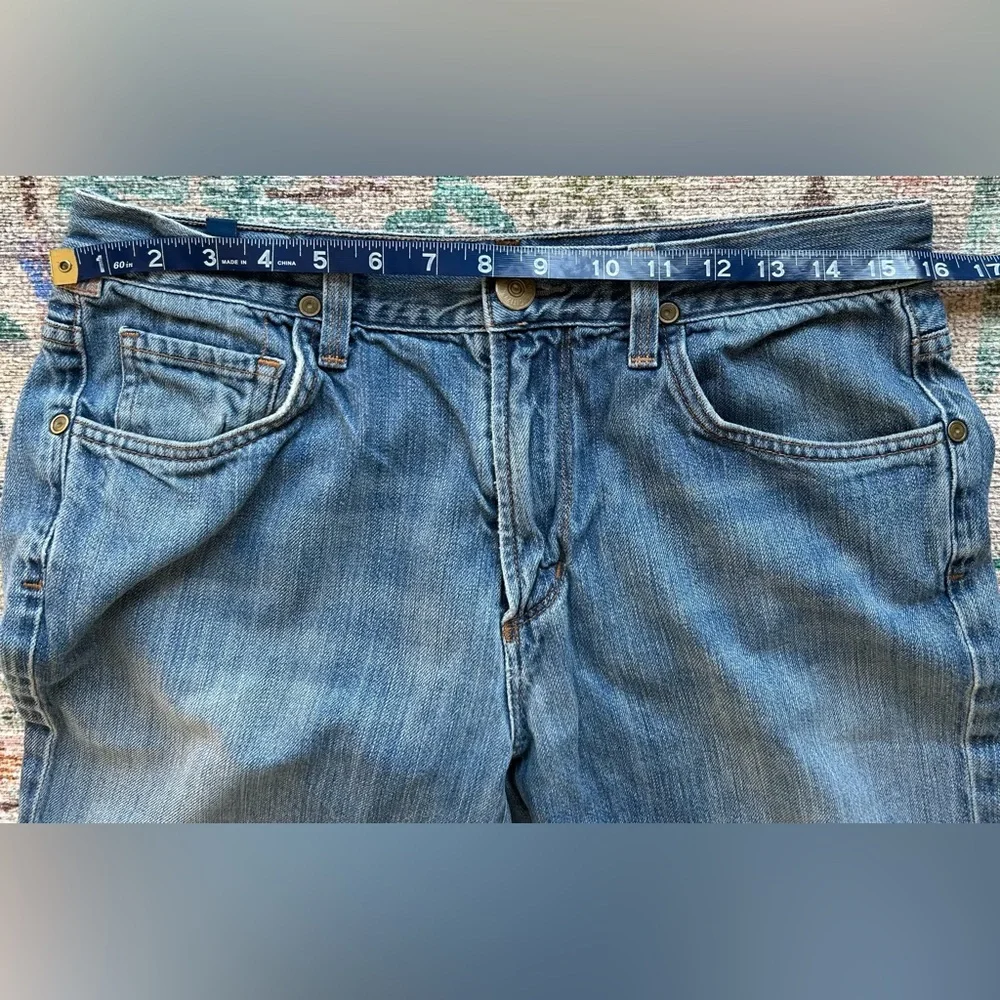 Citizens of Humanity Sid Straight Leg Blue Denim Jeans - Picture 8 of 9